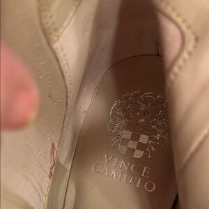 Vince Camuto Beige Leather Footwear